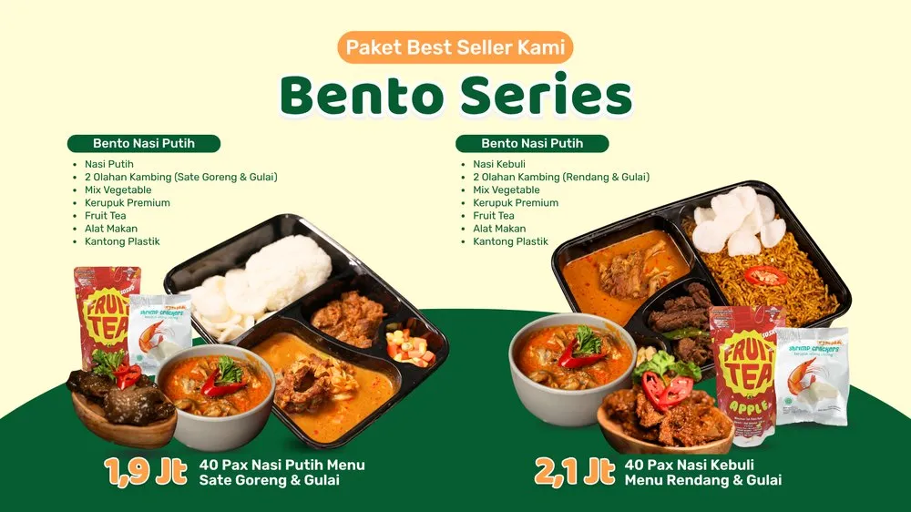 Paket Aqiqah Bento Series