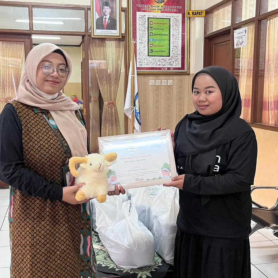 Penyaluran Aqiqah Warga di Panti Asuhan 3