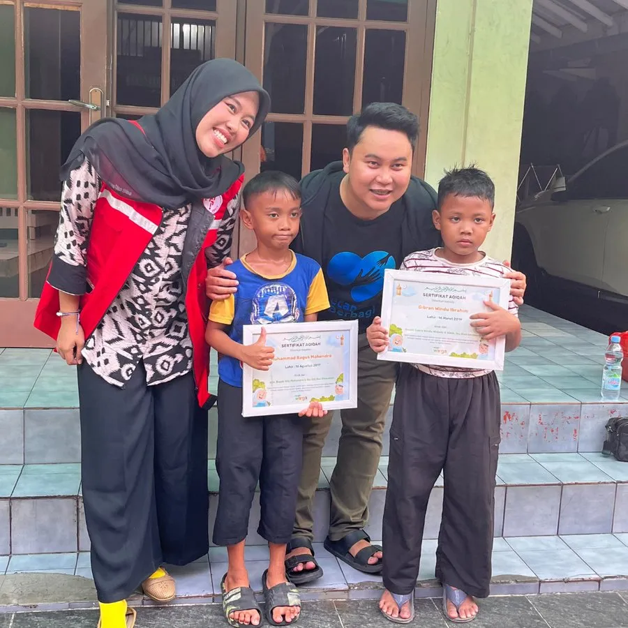 Penyaluran Aqiqah Warga di Panti Asuhan 4