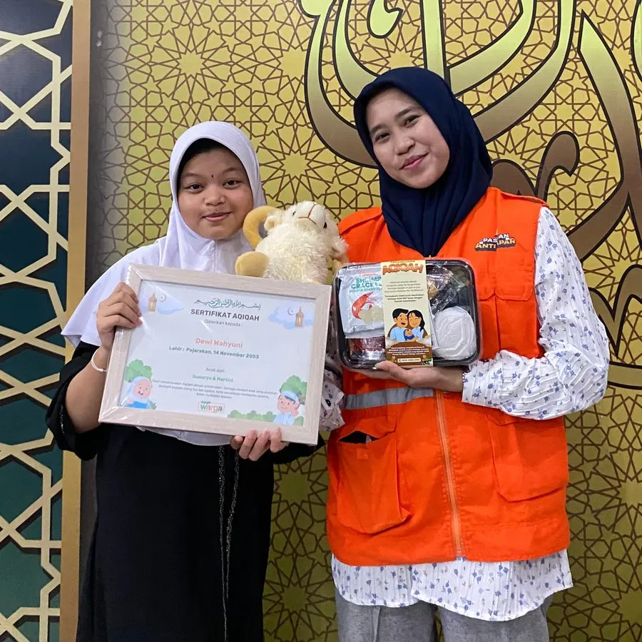 Penyaluran Aqiqah Warga di Panti Asuhan 5